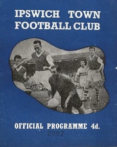 IPSWICH TOWN V PLYMOUTH ARGYLE ~ 10 DECEMBER 1960 ~ FOOTBALL PROGRAMME - Picture 1 of 2