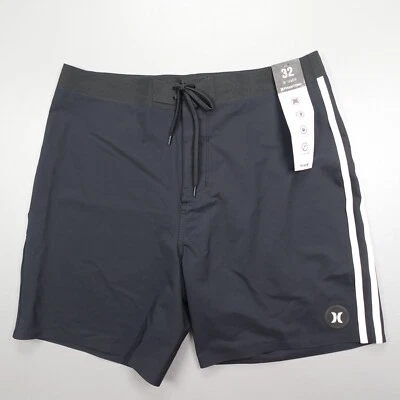 Hurley Hombre Phantom+ Tailgate Renegade Boardshorts Negro 18" Largo 7" Entrepierna Foto 1 de 4