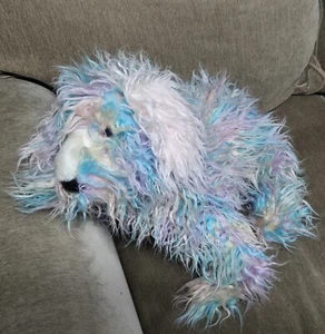 Douglas Rufus 2457 Sheepdog 25" Fur Fuzzles 2019 Dog Plush Rainbow - Picture 1 of 2