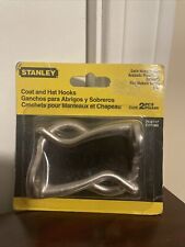 Stanley Hardware Coat And Hat Hook Stain nickel finish 75-6117