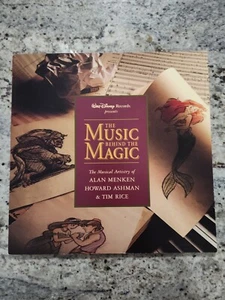 Vintage Walt Disney Records The Music Behind The Magic Book And Cassette - Picture 1 of 11