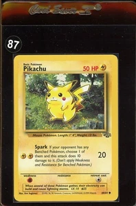 PIKACHU - 60/64 - Jungle - Pokemon Card - NM - Picture 1 of 4
