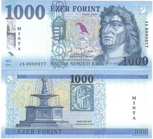 Hungary - 1000 Forint 2024 UNC «MINTA» overprint, specimen Lemberg-Zp - Picture 1 of 1