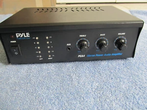 Pyle PCA4 240 W 2-Kanal-Stereo-Endstufe - schwarz - Bild 1 von 8