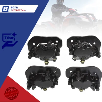 Front & Rear Brake Calipers w/Pads For 2012-2019 Can-Am Renegade 800R 1000R ATV - Image 1 of 4