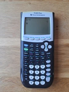 Texas Instruments TI-84 Plus Graphic Calculator Tested With Cover - Afbeelding 1 van 5