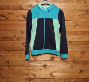 Sudadera DC STAR Talla M Usada (Sa1994) Azul Y Verde Vintage Track Top - Imagen 1 de 4