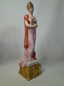 Naples Capodimonte JOSEPHINE Bruno Merli Signed Figurine Bonaparte Empress - Picture 1 of 10