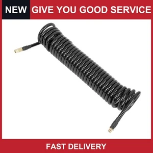 Universal Flexible Tire Inflator Hose 0.31" w/ 5/16-32 Fittings Black Pack of 1 - Foto 1 di 6