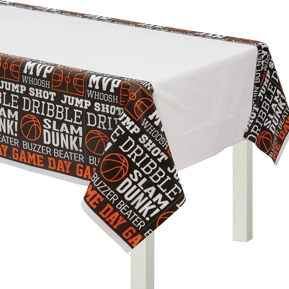 Mantel de plástico Nothin' But Net baloncesto deportes tema fiesta decoración Foto 1 de 1