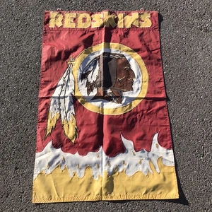 Vintage Washington Redskins NFL Flagge Anhänger Banner Football Sammlerstück 28x43" - Bild 1 von 12