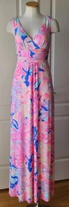 Lilly Pulitzer Size S Small Sloane Playa Hermosa Maxi Sleeveless Dress - Picture 1 of 5
