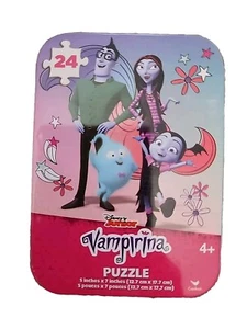 Disney Junior Vampirina 24 Piece Large Puzzle 5 by 7 Collectible Tin - Picture 1 of 4