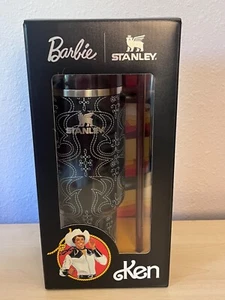 Barbie x Stanley Travel Tumbler 80er Western Ken 40 oz Quencher Limited Edition - Bild 1 von 4