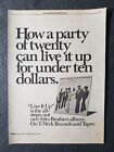 The Isley Brothers Live It Up Album Promo Print Advertisement Vintage 1974