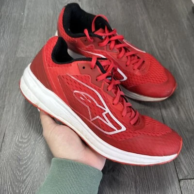 Alpinestars Adultos Meta Zapatos de Carretera Rojo/Blanco Talla 8.5- 482-70112-USADOS Foto 1 de 4