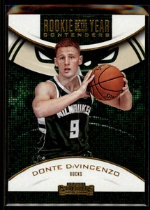 Donte DiVincenzo 2018-19 Panini Contenders Rookie of the Year Dazzle #17
