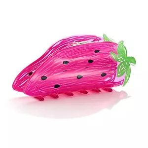 Women's Hair Claw Clips - Strawberry Shape Cute Medium Hair Accessories with ... - Picture 1 of 8