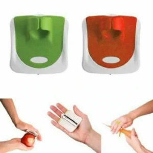 Peel It Potato Vegetable Peeler Slicer Palm Food Processor Slide On Finger 2x - Picture 1 of 1