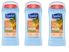 BL Suave Deodorant 2.6oz each 48Hr Tropical Paradise Invis Solid *Three Pack*