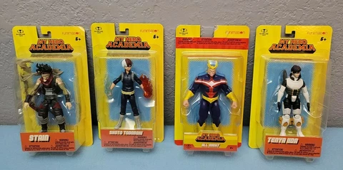 My Hero Academia lot All Might Shoto todoroki Stain Tenya IIda 5” Figures Anime Cover