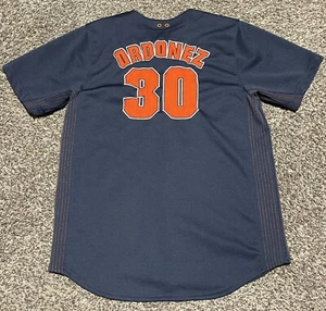 Magglio Ordonez #30 MLB Detroit Tigers Sewn Jersey True Fan Youth Large - Picture 1 of 3