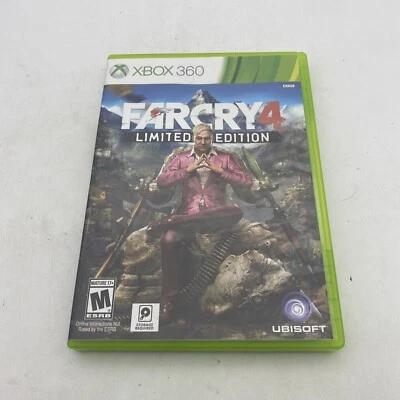 Far Cry 4 (Microsoft Xbox 360, 2014) Disc & Case Limited Edition - Image 1 of 4