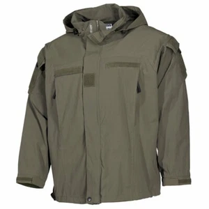 GIACCA IMPERMEABILE ANTIVENTO E TRASPIRANTE SOFTSHELL BY MFH VERDE - Imagen 1 de 3