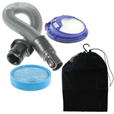 Flexible Hose + Pre + Post Motor HEPA Filter Kit For DYSON DC25 DC25i + Bag - Image 1 of 4
