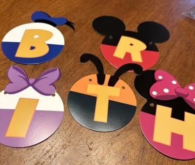 Баннер на день рождения Disney Mickey Mouse & Friends - Изображение 1 из 3