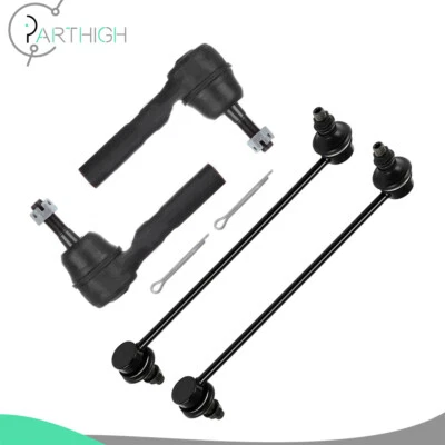 4x Barra estabilizadora de extremo de barra estabilizadora delantera para Dodge Caliber Jeep Compass 2009-2012 Foto 1 de 4