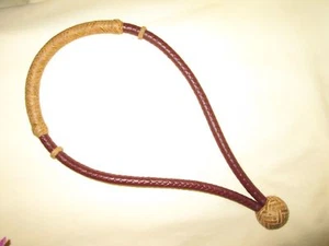 Rawhide Bosal (3/8" diameter, 8 plt.) - choose from 4 colors - Picture 1 of 8