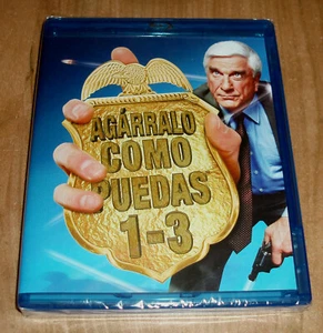 AGARRALO COMO PUEDAS TRILOGIA (The Naked Gun 1-3) BLU-RAY NUEVO COMEDIA A-B-C - Imagen 1 de 5