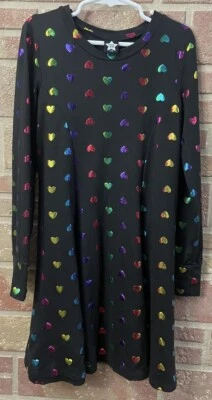 Vestido Pixie Lane Colorido Manga Larga Talla 9-10 Foto 1 de 4