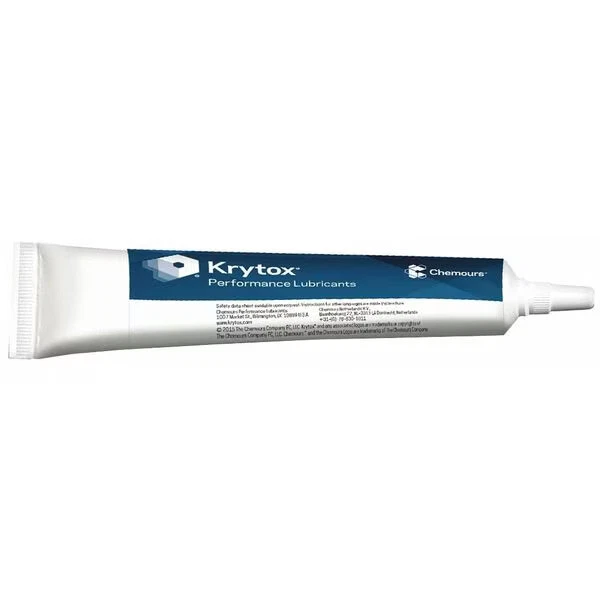 Krytox Tube, Synthetic, White GPL-203