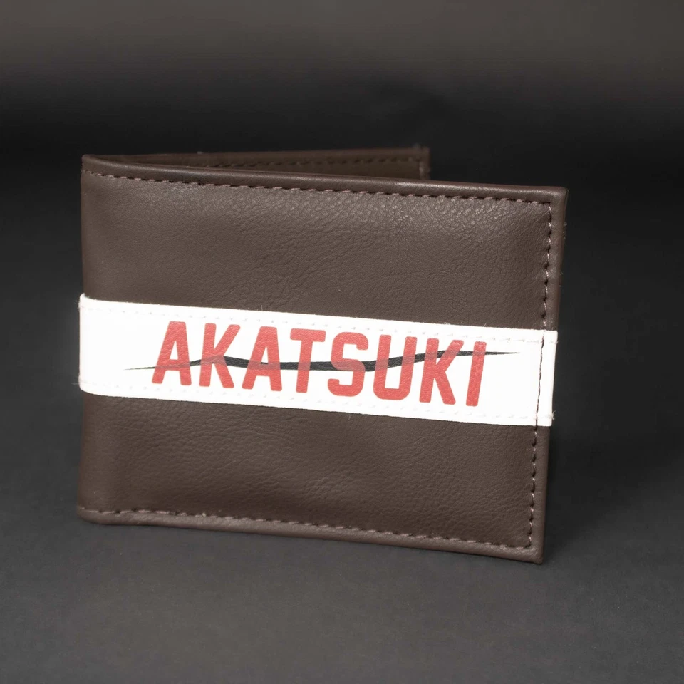 Akatsuki and Red Cloud Print (Naruto Shippuden) Bi-Fold Wallet - Image 1 of 4