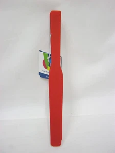 Colourworks Magnetic Long Kitchen Toast Tongs Silicone 23cm Red - Picture 1 of 3