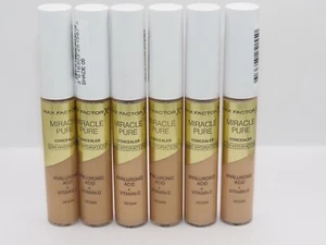MAX FACTOR MIRACLE PURE 24H HYDRATION CONCEALER VEGAN - CHOOSE SHADE - Picture 1 of 25