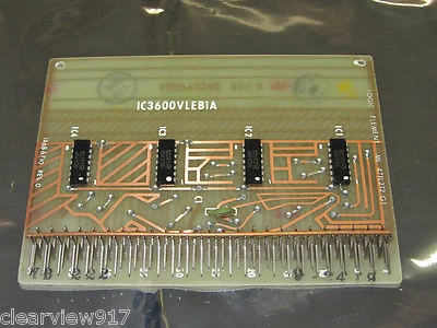  GE IC3600VLEB1A 68A993348 Rev A G1 PC Board Logic Element - Image 1 of 2