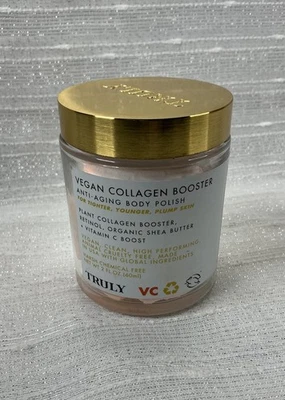 Esmalte corporal antienvejecimiento potenciador de colágeno verdaderamente vegano 2 OZ BOTELLA DE VIDRIO Foto 1 de 4