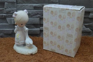 Precious Moments Make A Joyful Noise E-1374/G ~ 1978 First 21 ~ Triangle Stamp ! - Picture 1 of 8