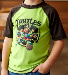 Nickelodeon Teenage Mutant Ninja Turtles Shirt Boy's Size 5  - Picture 1 of 11