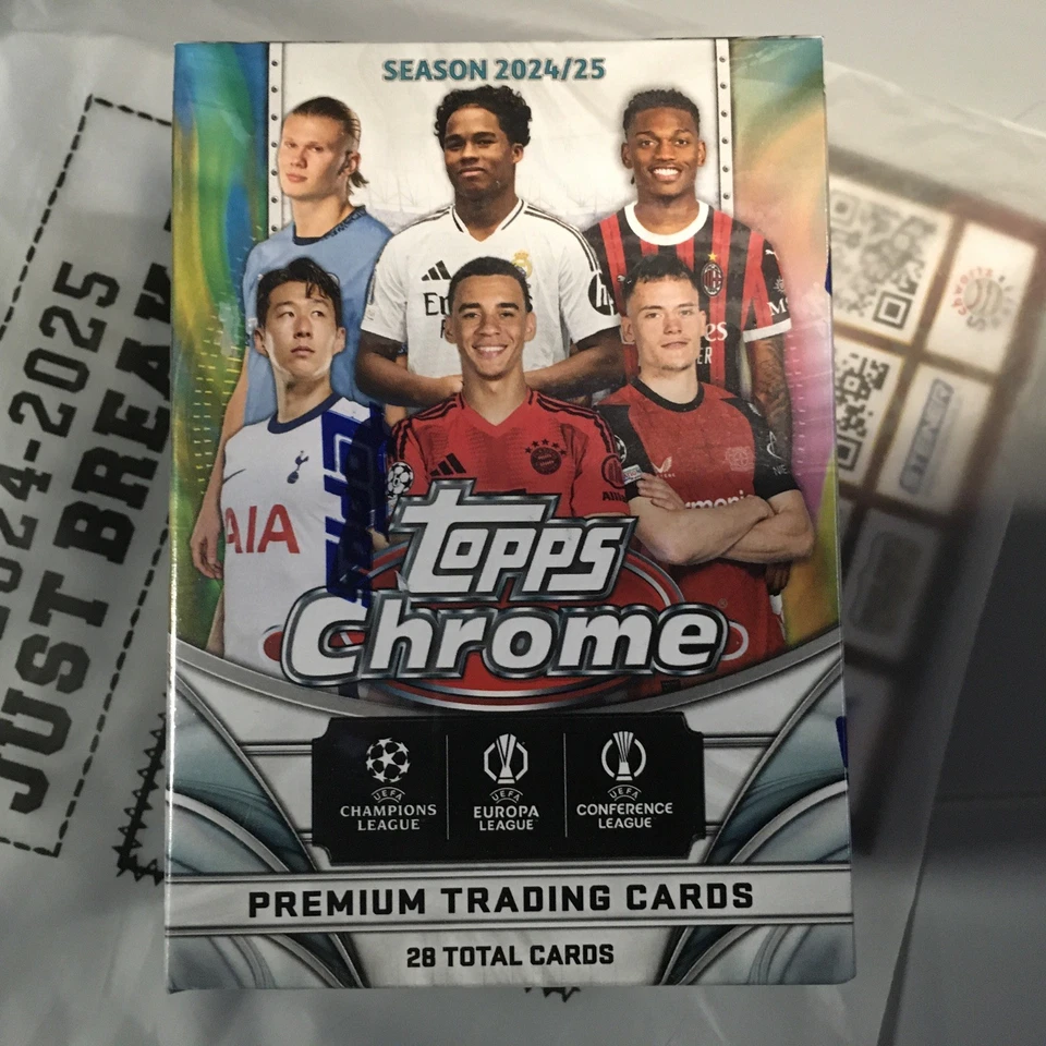 2024/25 Topps Cromo UEFA Fútbol Caja Bláster Sellada de Fábrica **Envío Gratis** Foto 1 de 1