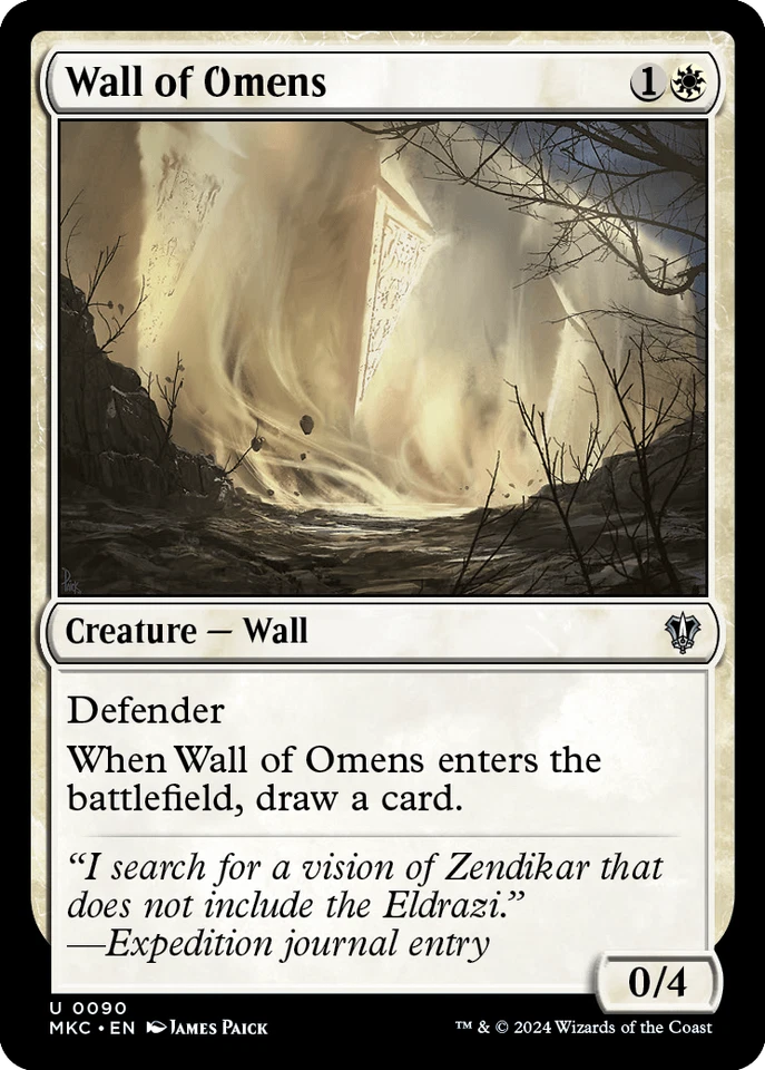 MTG Wall of Omens English MKC - Image 1 of 1