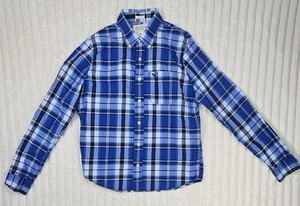 Abercrombie & Fitch New York Muscle Striped Long Sleeve Button Down Shirt Sz XL - Picture 1 of 5
