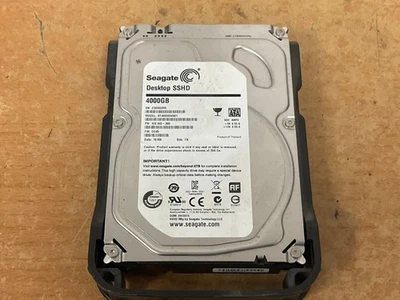 Seagate Desktop SSHD 4TB Internal Drive Model ST4000DX001 SATA - Image 1 of 4