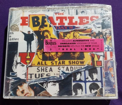 THE BEATLES Anthology 2 Disc Set 45 Tracks NEW FACTORY SEALED Hype Sticker - Image 1 of 2