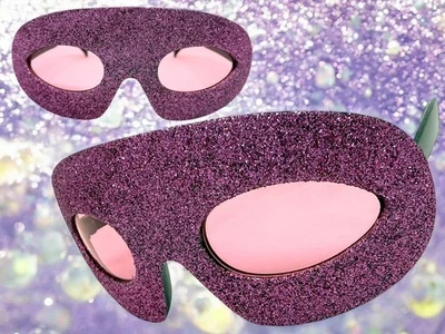 Disfraz de Mardi Gras Fiesta Club Raver Festival Playa Crucero VIDRIOS DE SOL Divertidos Tonos Foto 1 de 4