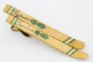 Stunning Vintage Cypress Garden Water Skii Souvenir Tie Clip - Picture 1 of 7
