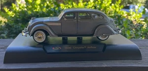 Signature Models 1936 Chrysler Airflow Black Scale Diecast Model Car - Picture 1 of 13